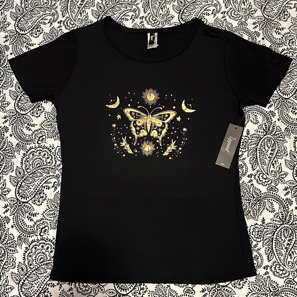 Apparel USA- Black T-Shirt